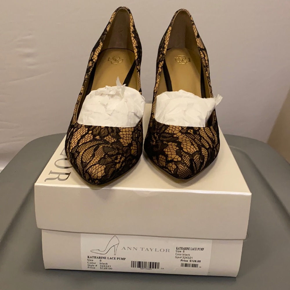 Katharine Lace Pump Ann Taylor